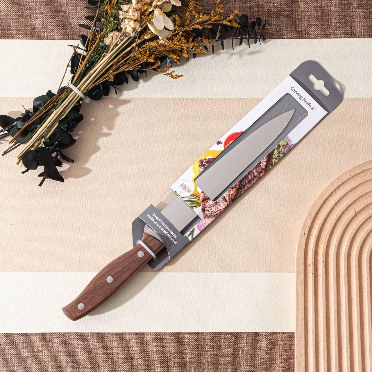 سكين استيل carving Knife 🌿 كود Ek-0155 - الصورة 2